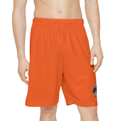 Relentless Performance Men’s Sports Shorts (Orange)