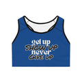 No Excuses Sports Bra – Train Hard, Stay Supported (Royal)