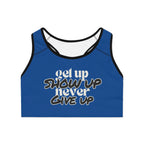 No Excuses Sports Bra – Train Hard, Stay Supported (Royal)