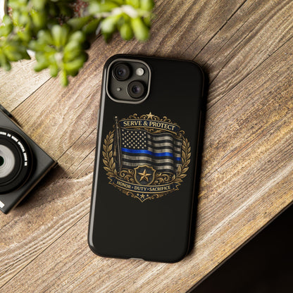 Blue Line Legacy Tough Phone Case