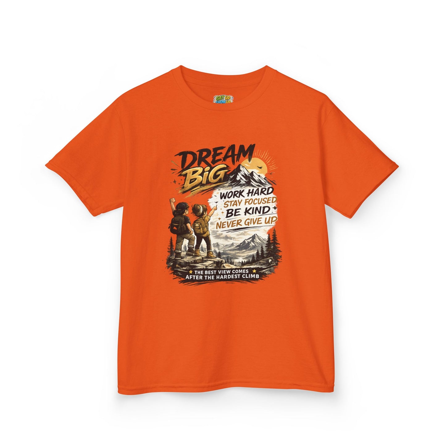Kids Heavy Cotton™ Motivational T shirt