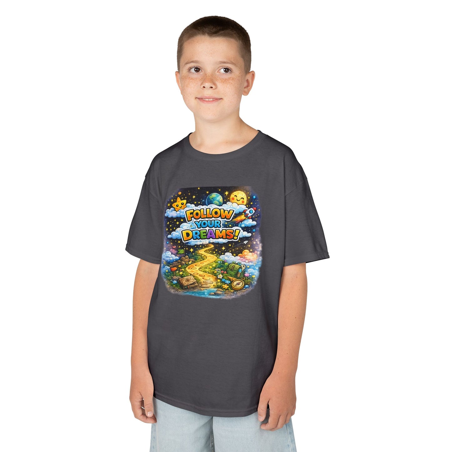 Kids Heavy Cotton™ Motivational T shirt