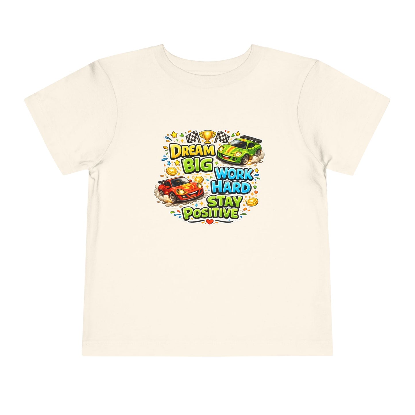 Toddler Motivational T-Shirt | Inspirational Kids Graphic Tee | Soft Cotton Toddler Shirt | Positive Mindset Children's Clothing | Everyday Comfort Tee