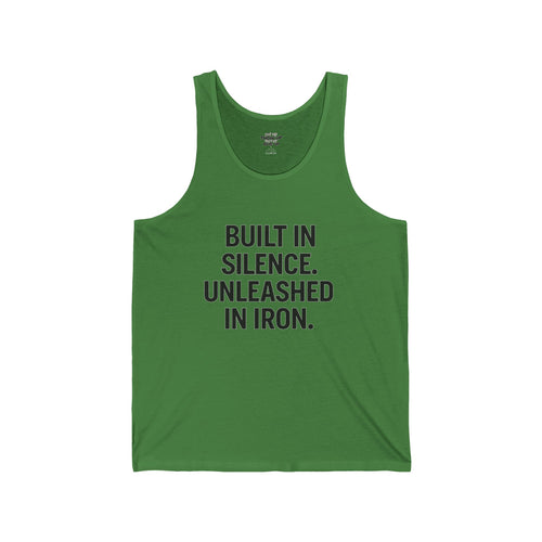 Built in silence unleashed in iron muscle tank