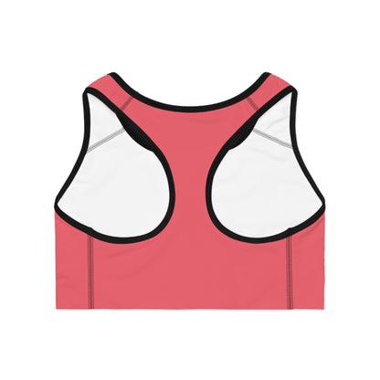 No Excuses Sports Bra – Train Hard, Stay Supported (Coral Silk)