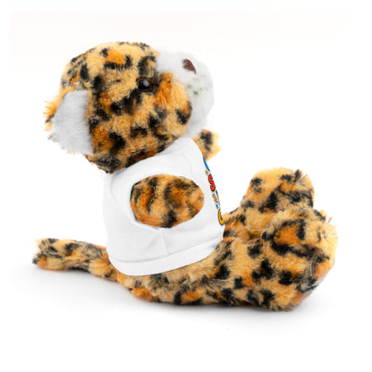 Stuffed Animals with Tee " Get Up Show Up Never Give Up"