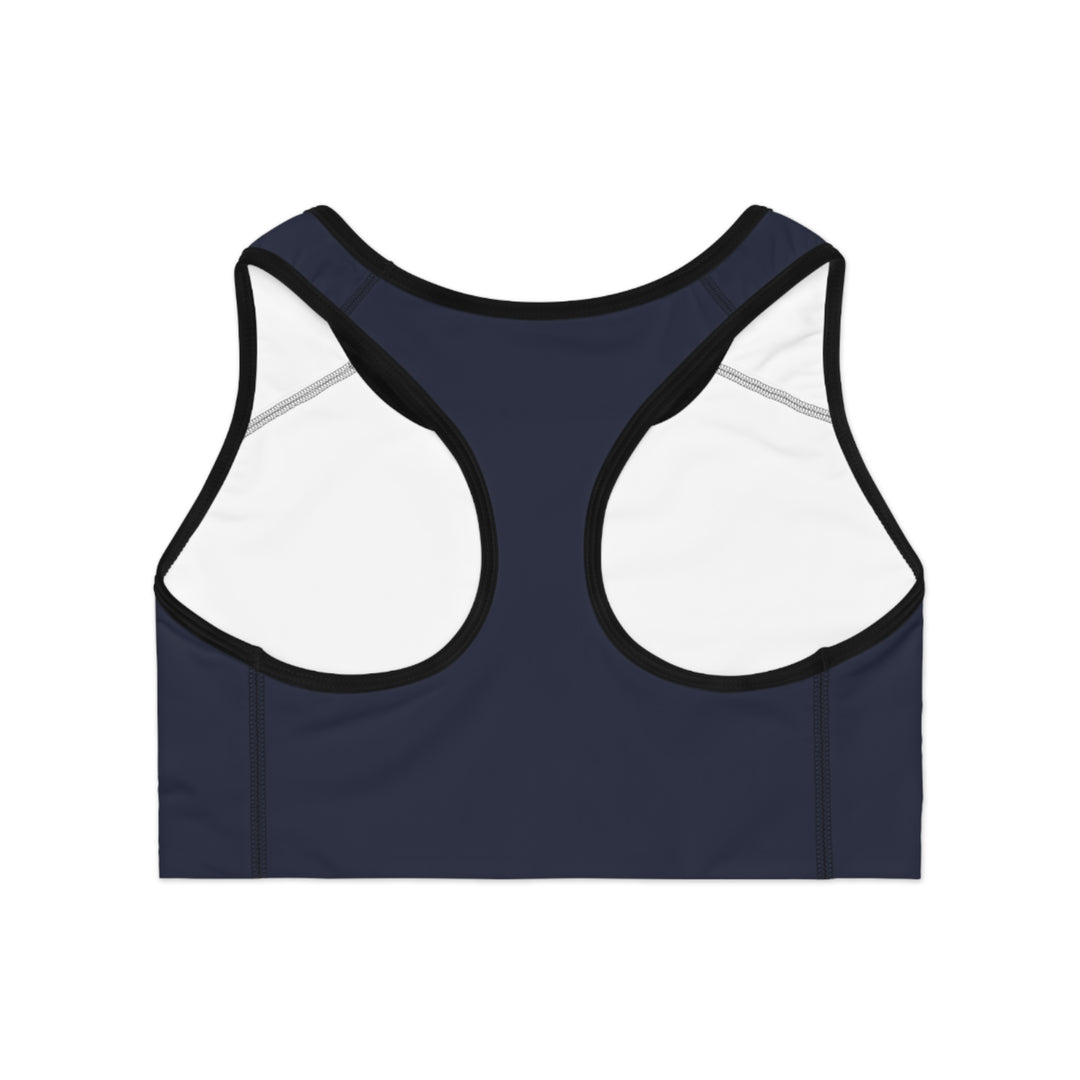 No Excuses Sports Bra – Train Hard, Stay Supported (Navy)