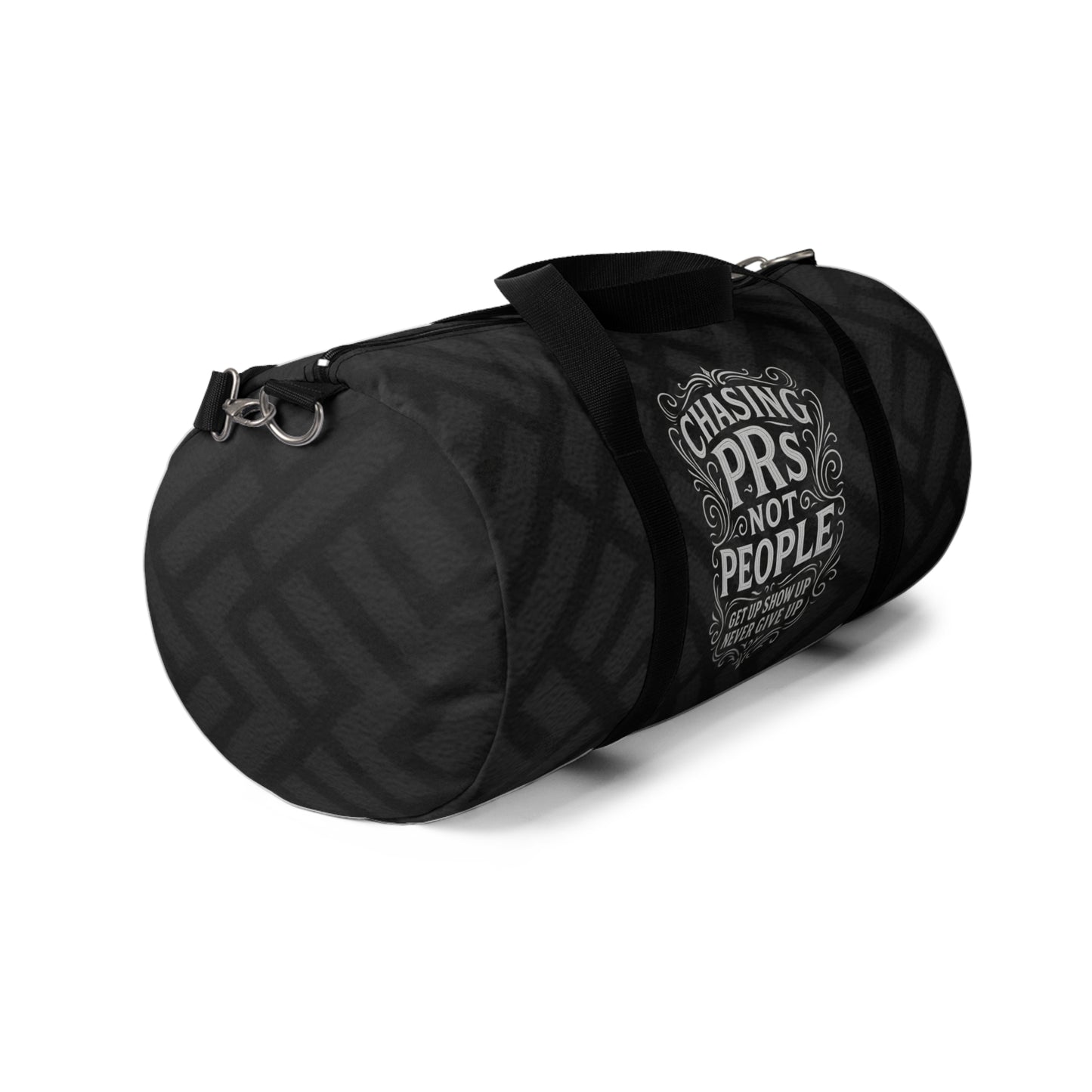 Chasing PRs Not People Duffel Bag