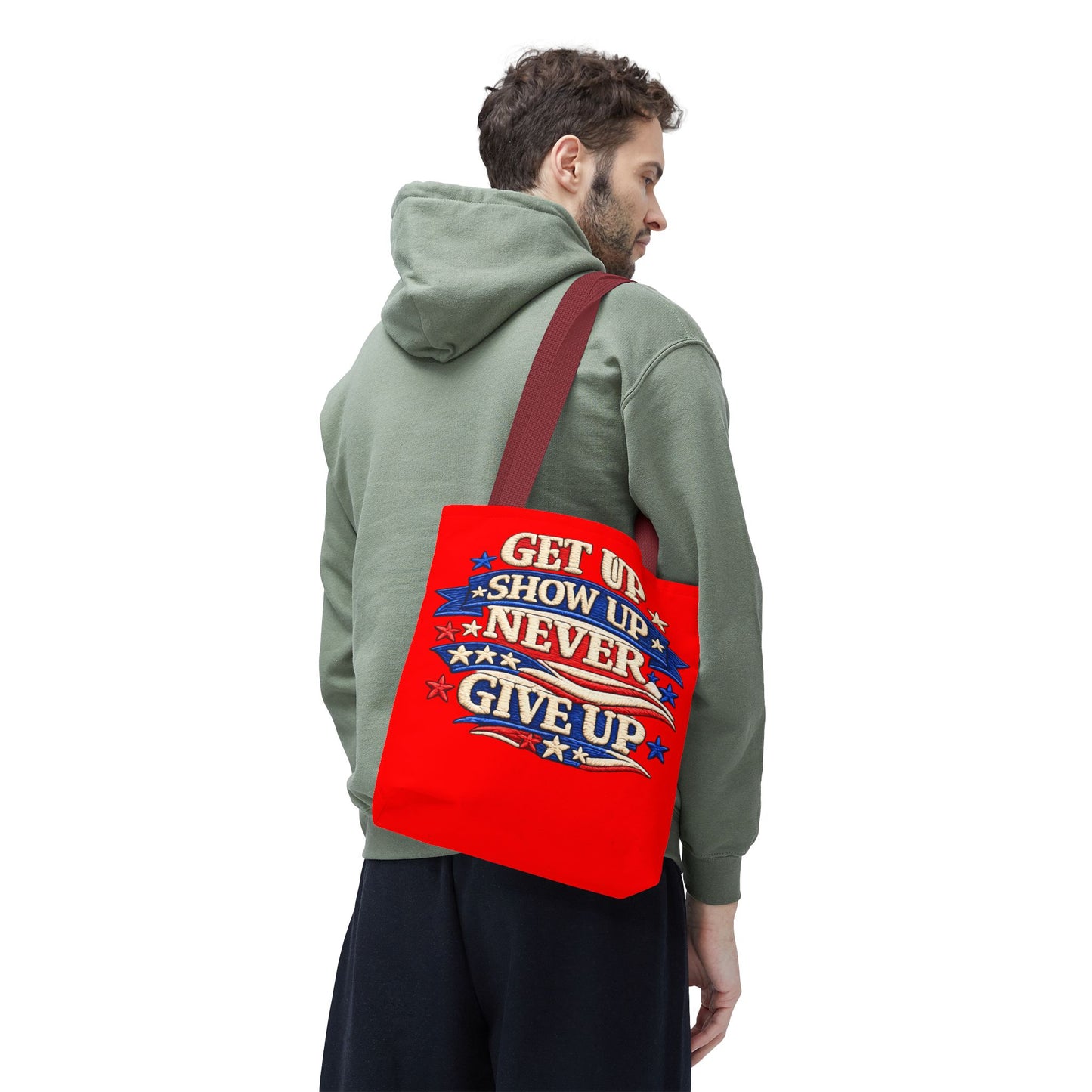 Patriotic 4th of July Tote Bag | Reusable American Pride Shopping Bag | USA Independence Day Beach, Grocery & Everyday Carry Tote