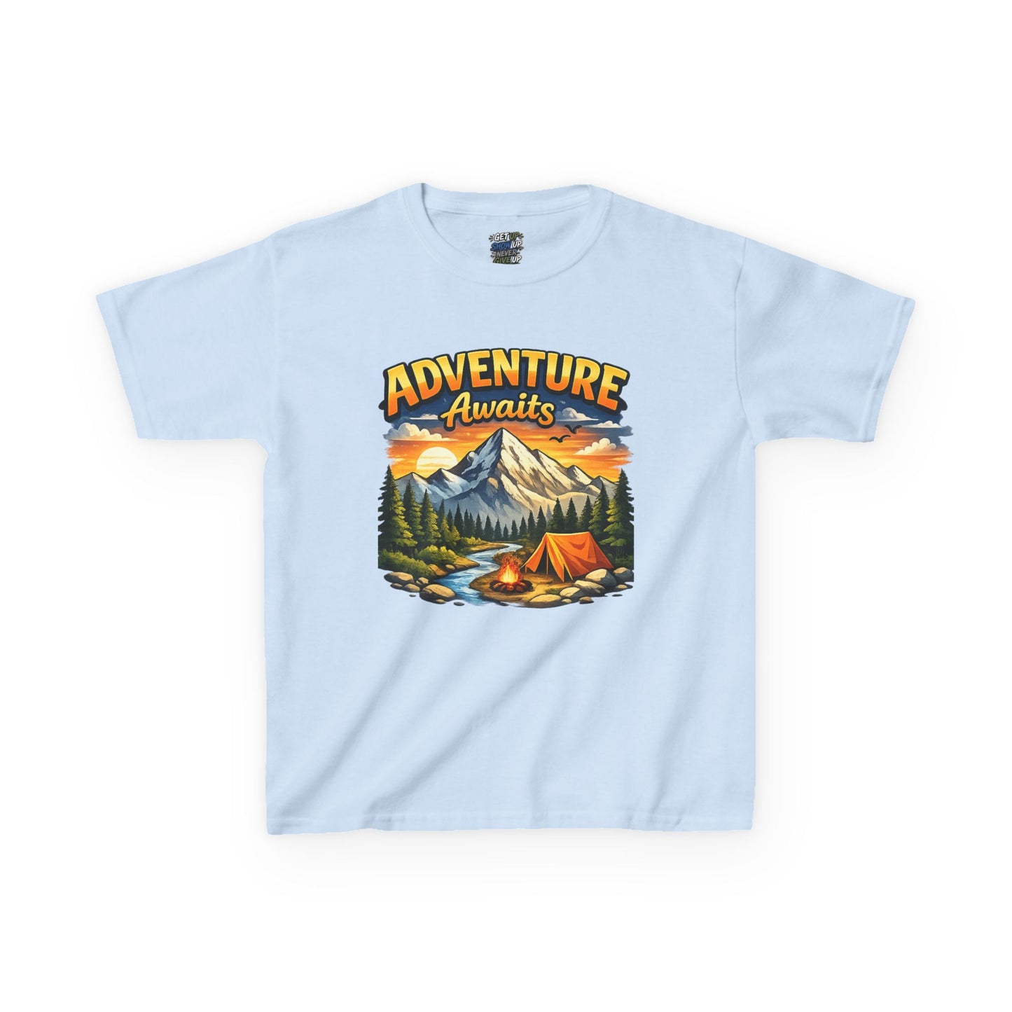 Kids Heavy Cotton™ Tee Adventure Awaits