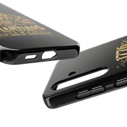 Patriotic 4th of July Tough Phone Case | Shockproof Protective Cover for iPhone & Samsung | USA Independence Day Design