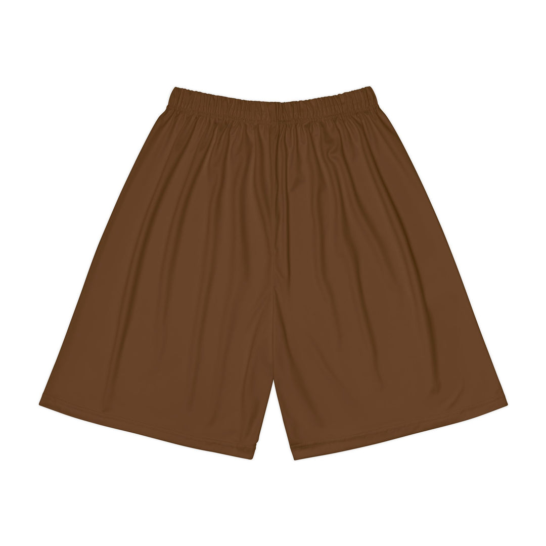 Relentless Performance Men’s Sports Shorts (Brown)