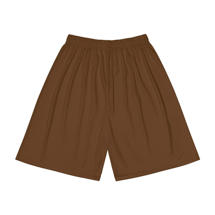 Relentless Performance Men’s Sports Shorts (Brown)
