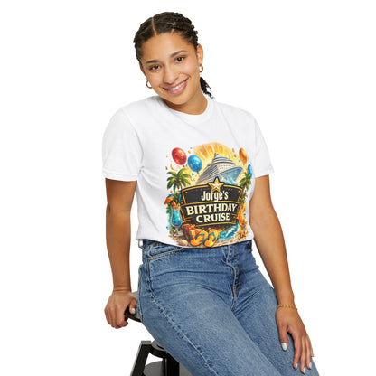 Custom Name Birthday Cruise Shirt