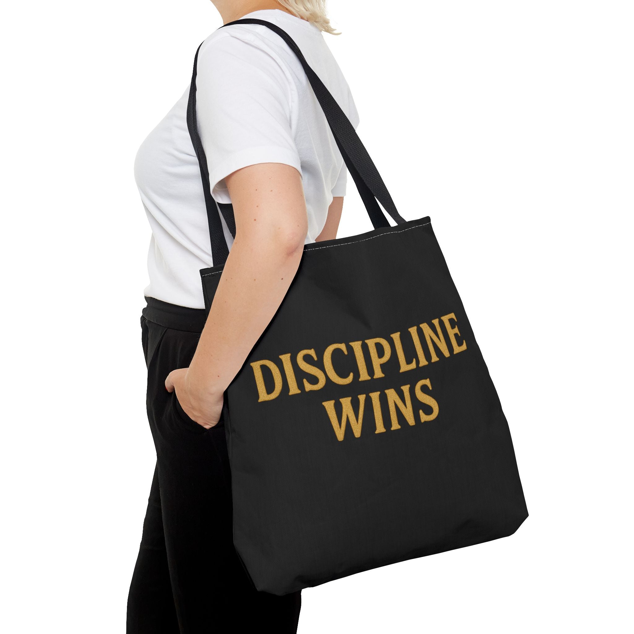 Discipline Wins. Tote Bag