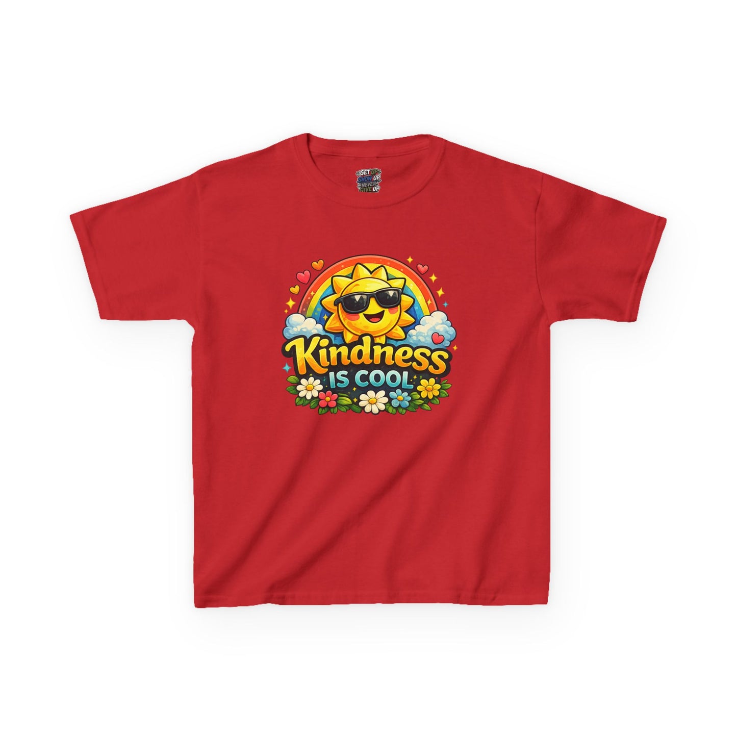 Kids Heavy Cotton™ Tee "Kindness is Cool"