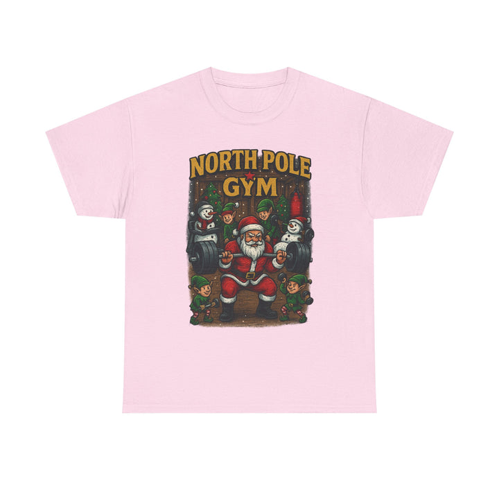 North Pole Gym. Unisex Heavy Cotton Tee