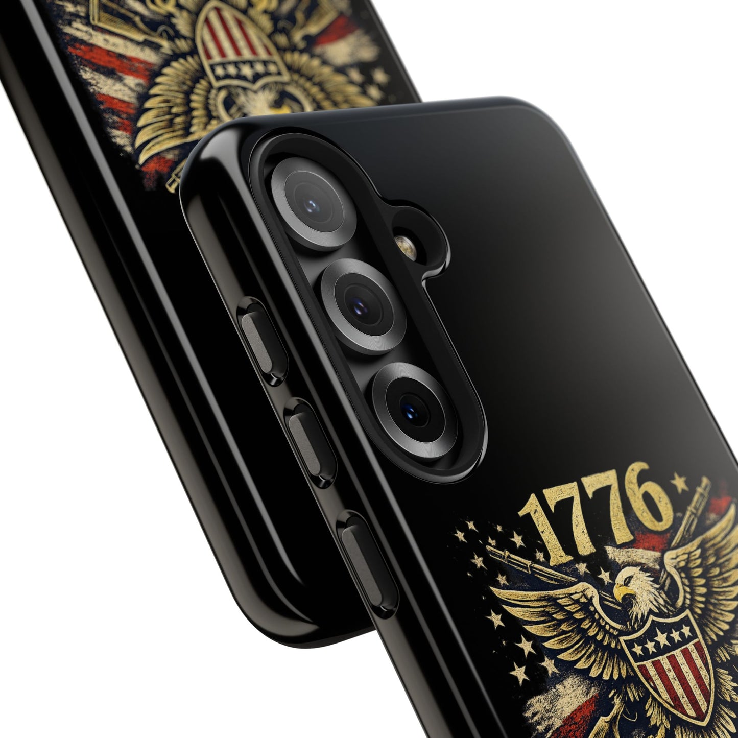Patriotic 4th of July Tough Phone Case | Shockproof Protective Cover for iPhone & Samsung | USA Independence Day Design