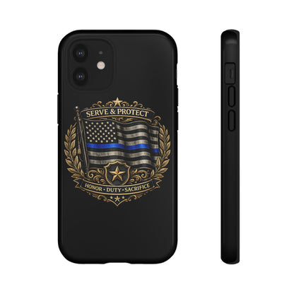 Blue Line Legacy Tough Phone Case