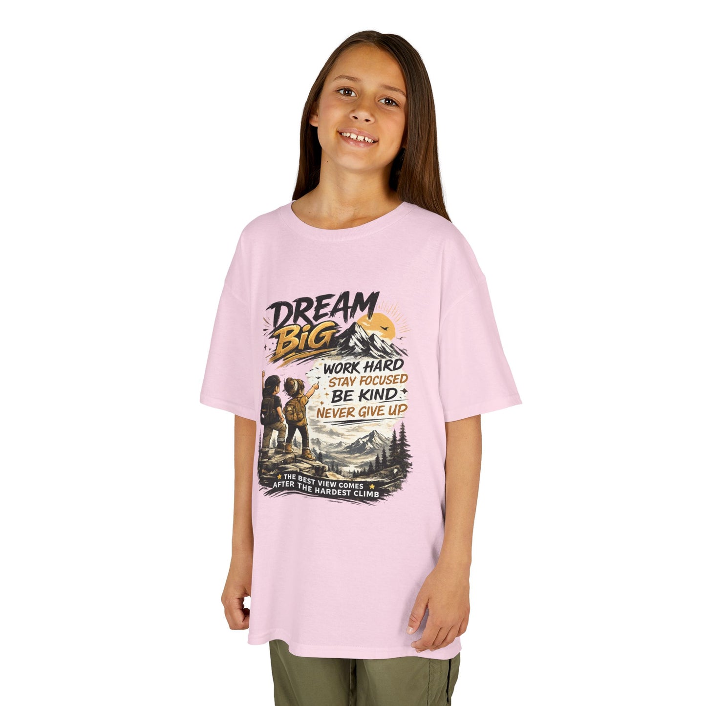 Kids Heavy Cotton™ Motivational T shirt