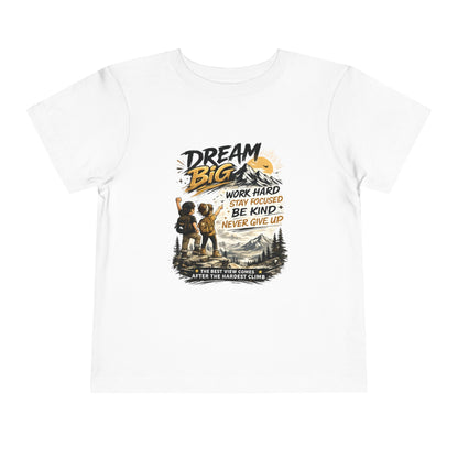 Toddler Motivational T-Shirt | Inspirational Kids Graphic Tee | Soft Cotton Toddler Shirt | Positive Mindset Children's Clothing | Everyday Comfort Tee