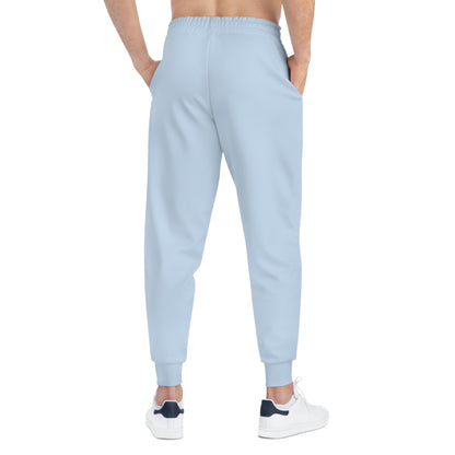 Elite Motivational UNISEX Joggers – Achieve in Comfort & Style (Light Blue)