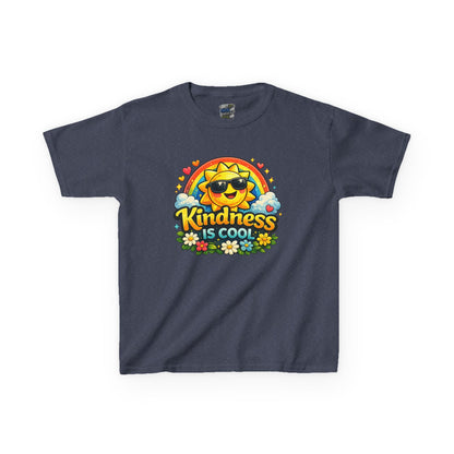 Kids Heavy Cotton™ Tee "Kindness is Cool"