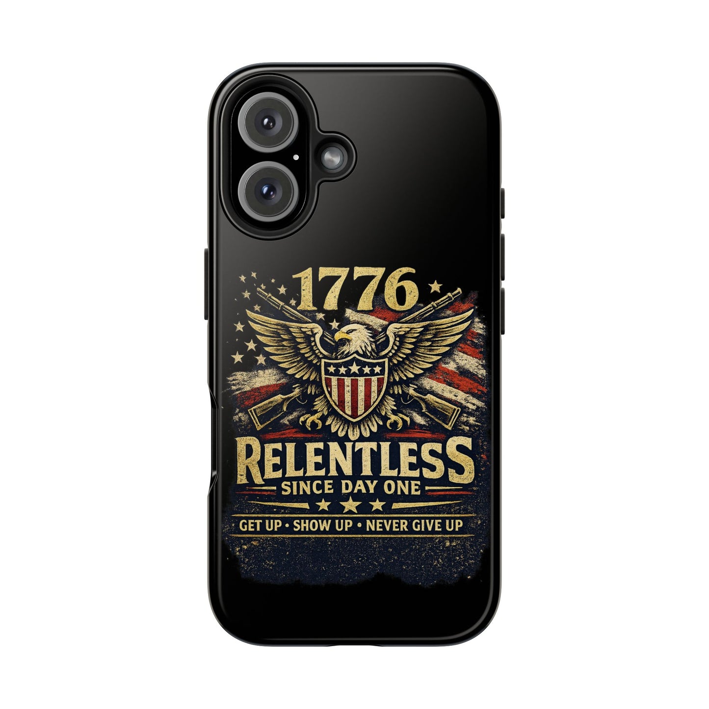 Patriotic 4th of July Tough Phone Case | Shockproof Protective Cover for iPhone & Samsung | USA Independence Day Design