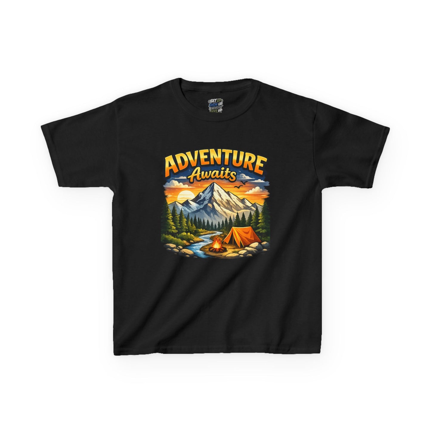 Kids Heavy Cotton™ Tee Adventure Awaits