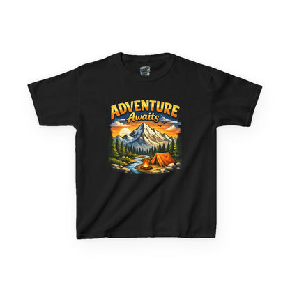 Kids Heavy Cotton™ Tee Adventure Awaits