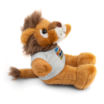 Stuffed Animals with Tee " Get Up Show Up Never Give Up"