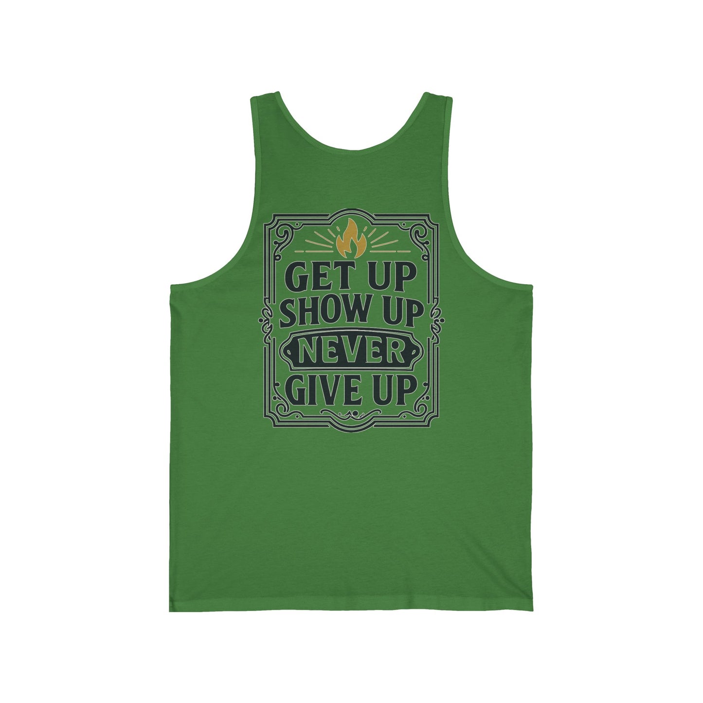 Discipline outlives motivation muscle tank