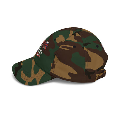 Patriotic Dad Hat – 4th of July Adjustable Baseball Cap for Men & Women
