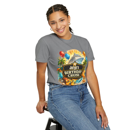 Custom Name Birthday Cruise Shirt