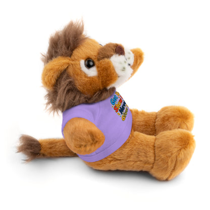 Stuffed Animals with Tee " Get Up Show Up Never Give Up"
