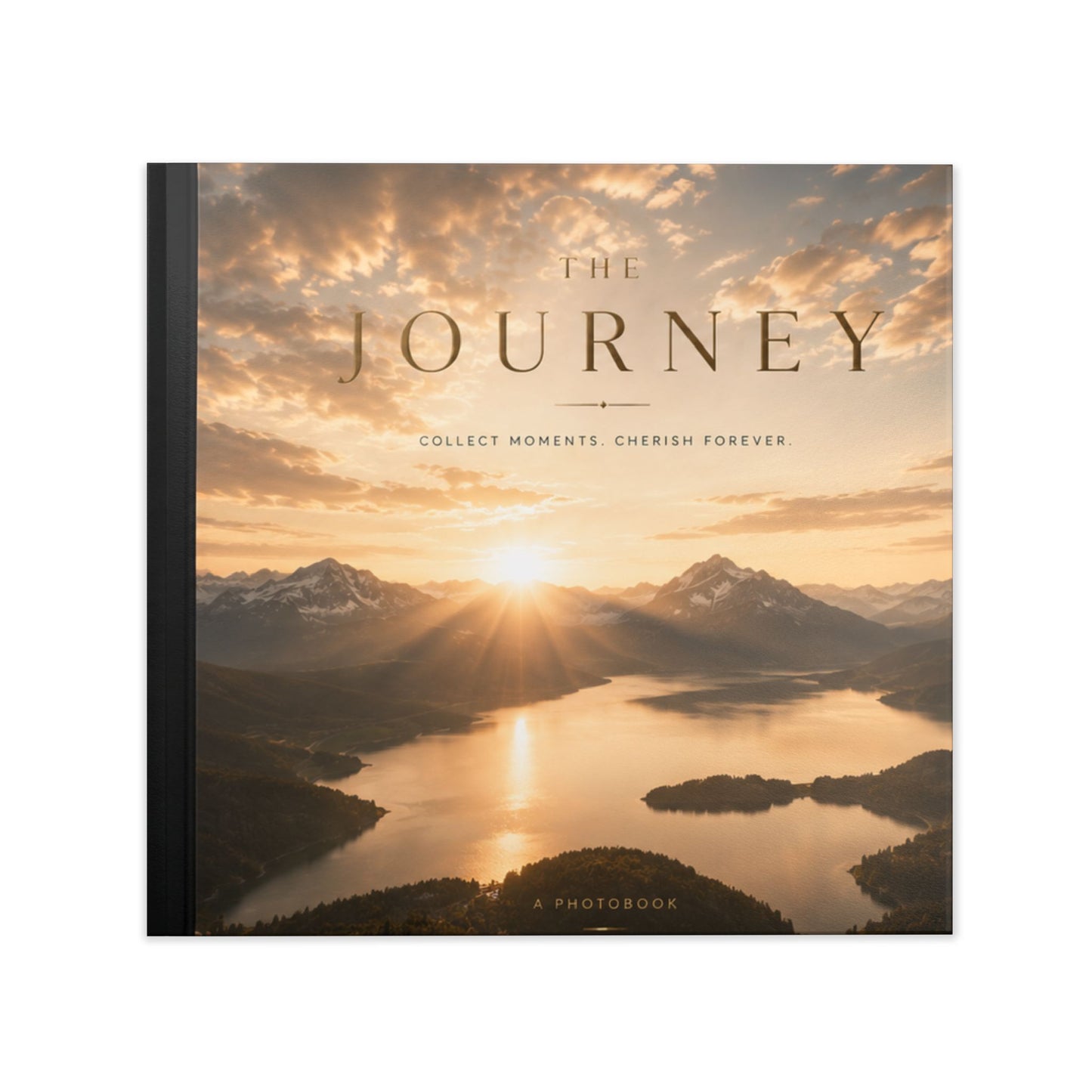 The Journey™ Premium Photo Book — Timeless Luxury Album for Family, Travel, Weddings & Legacy Memories