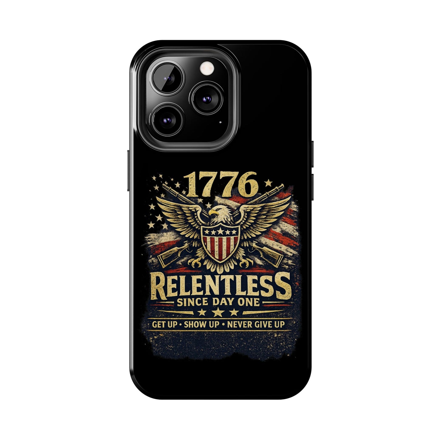 Patriotic 4th of July Tough Phone Case | Shockproof Protective Cover for iPhone & Samsung | USA Independence Day Design