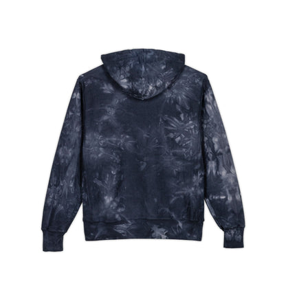 Get Up Show Up Never Give Up Unisex Champion Tie-Dye Hoodie (Embroidery)
