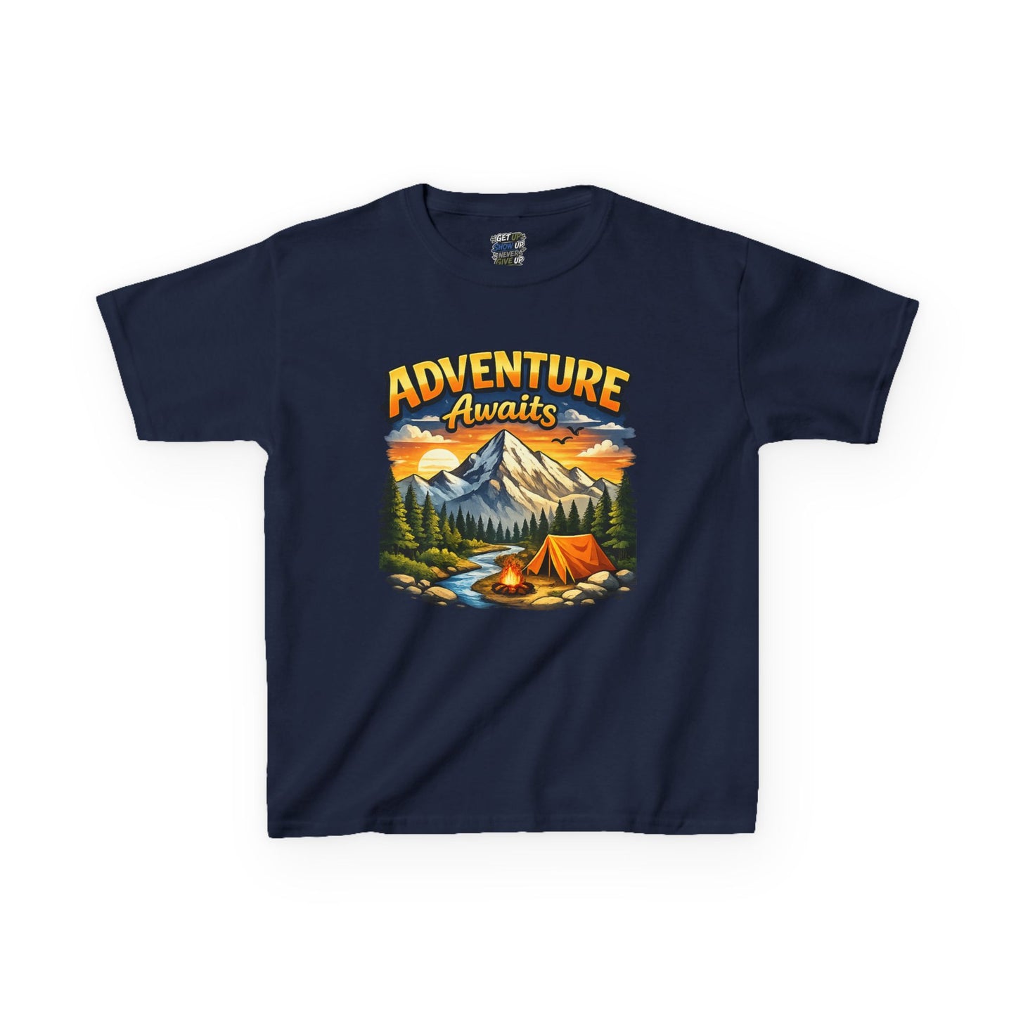 Kids Heavy Cotton™ Tee Adventure Awaits
