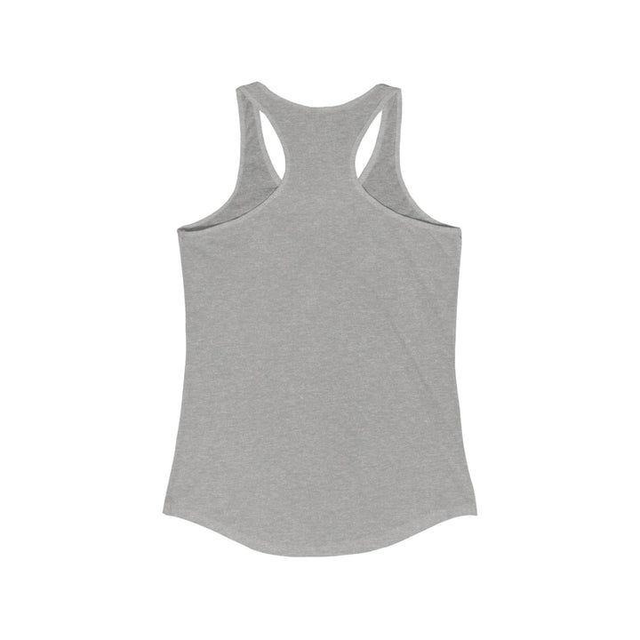 Cardio cute, but can you squat your silence? Women's Racerback Tank