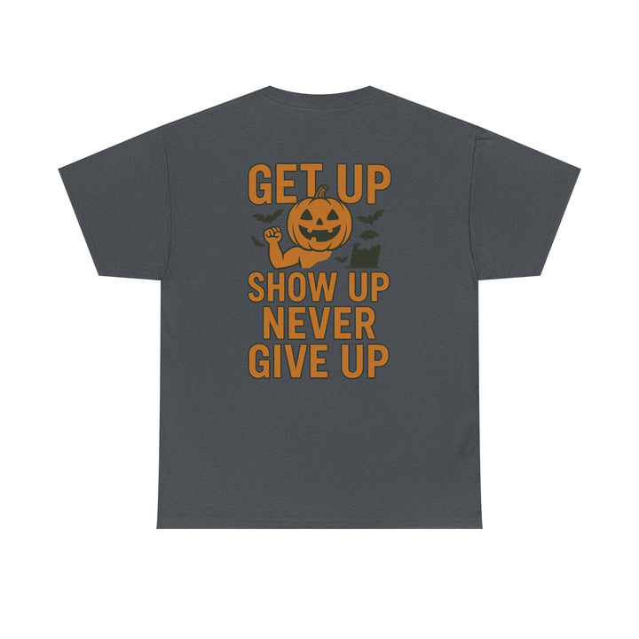 Trick or Sweat. Halloween Unisex Heavy Cotton Tee