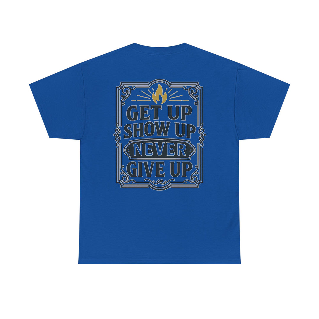 Barbells Over Breakdown. Unisex Heavy Cotton Tee