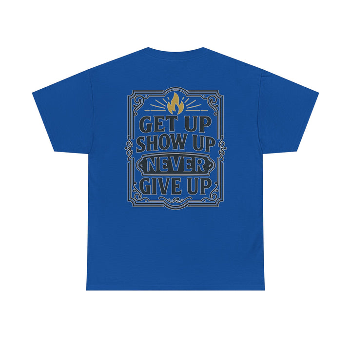 Barbells Over Breakdown. Unisex Heavy Cotton Tee