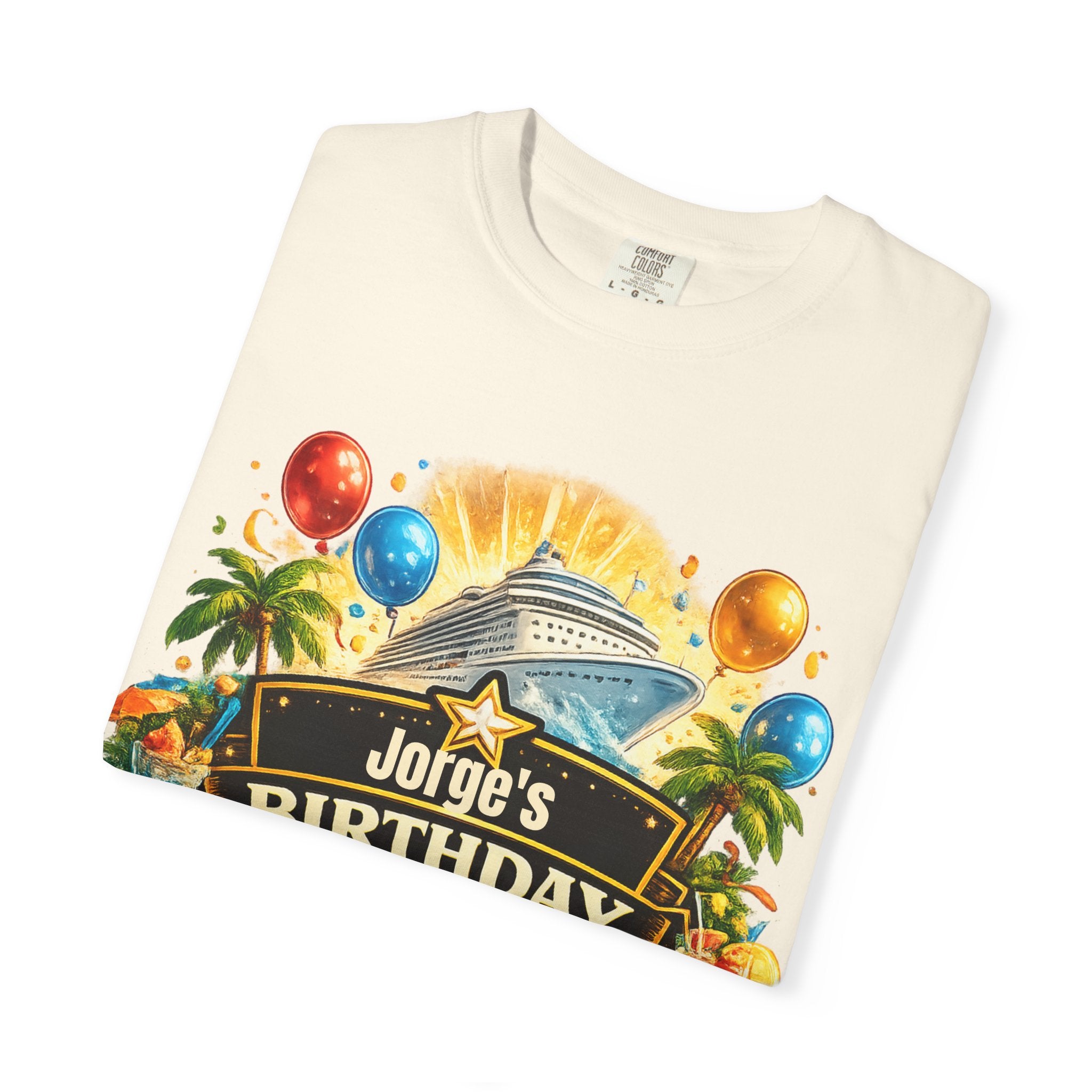 Custom Name Birthday Cruise Shirt