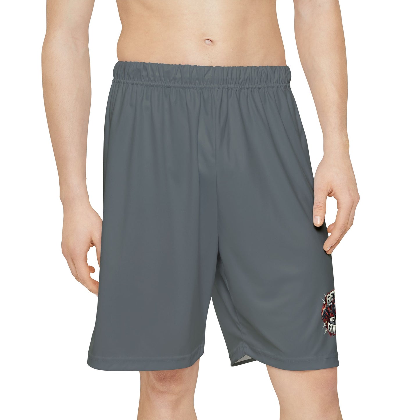 Relentless Performance Men’s Sports Shorts (Dark Grey)