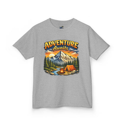 Kids Heavy Cotton™ Tee Adventure Awaits