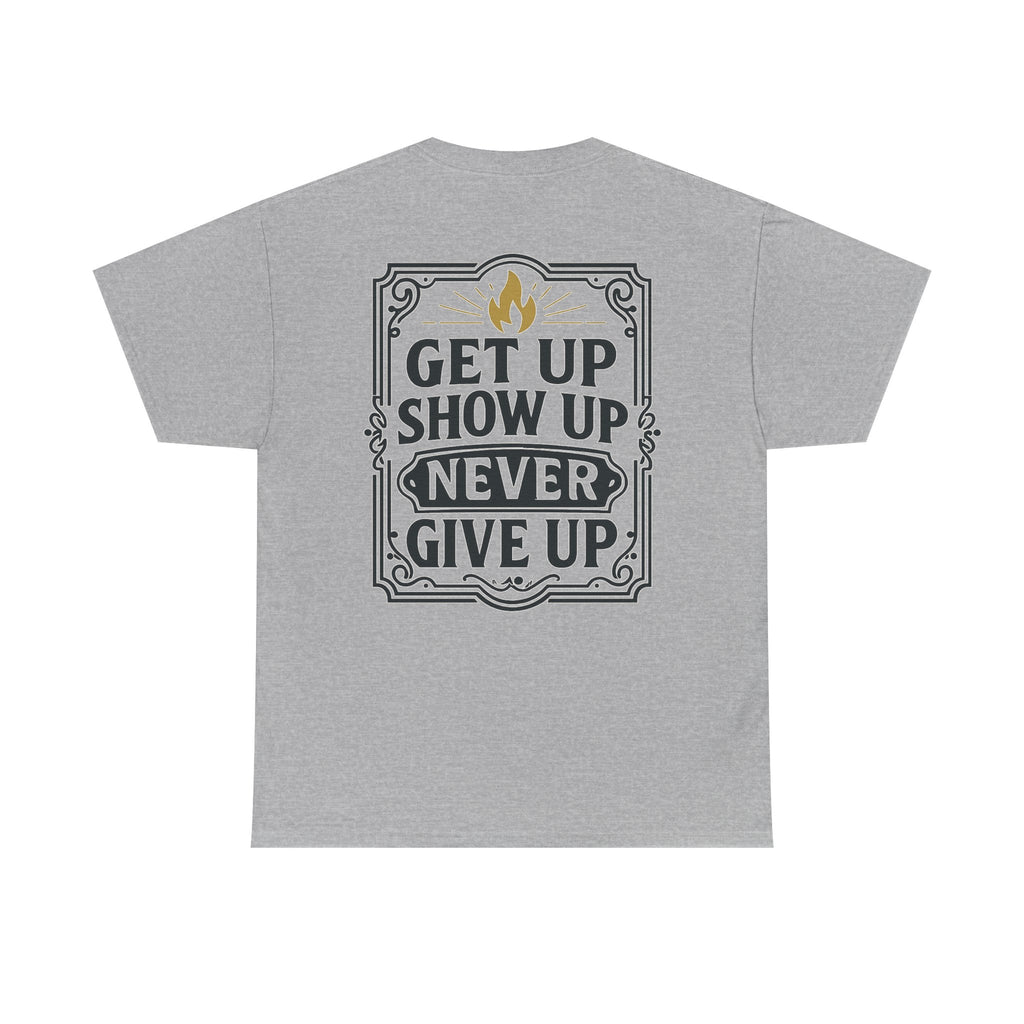 Built In Silence. Unleashed in Iron. Unisex Heavy Cotton Tee