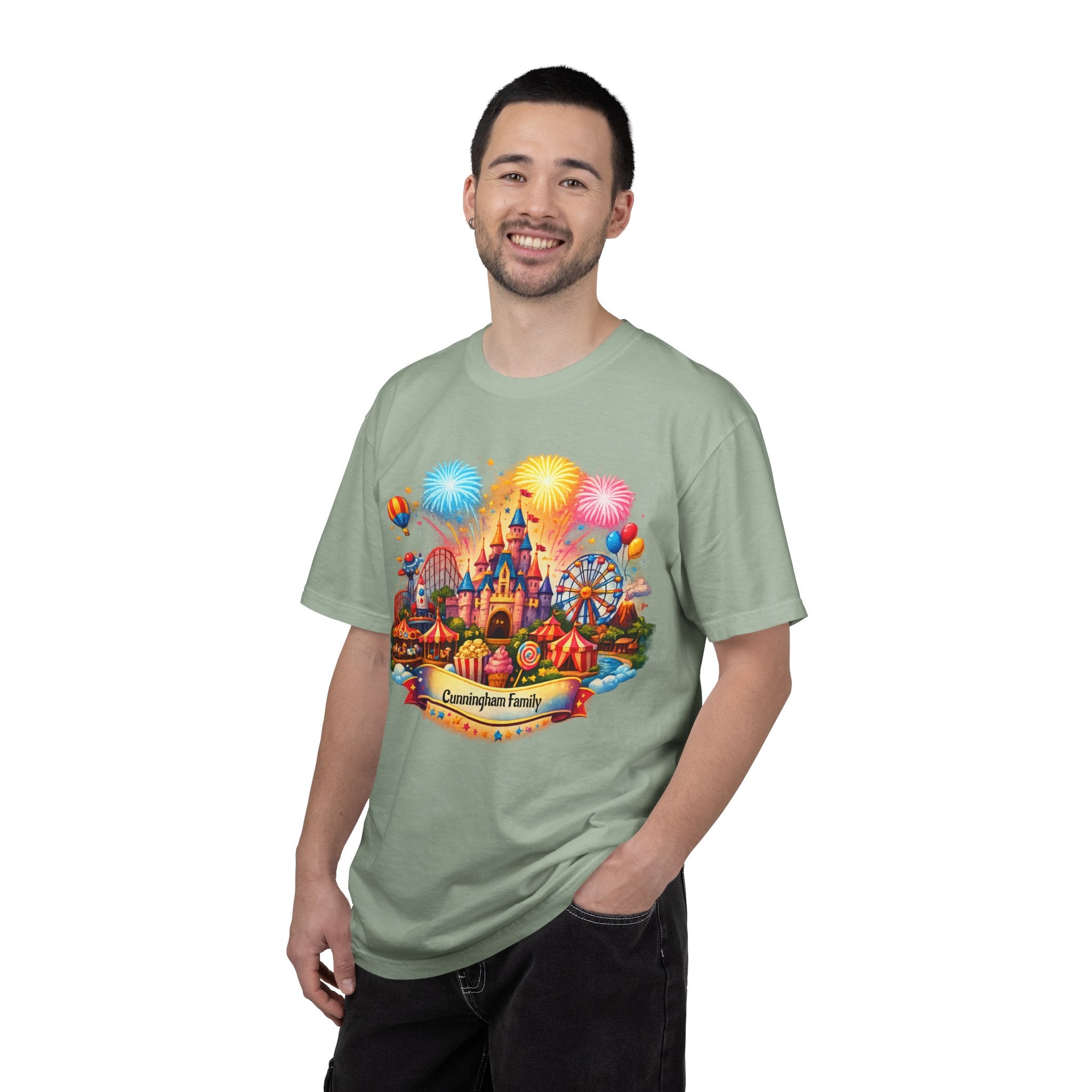Customizable Name Graphic T-Shirt – for Disney Trips, Theme Park Vacations