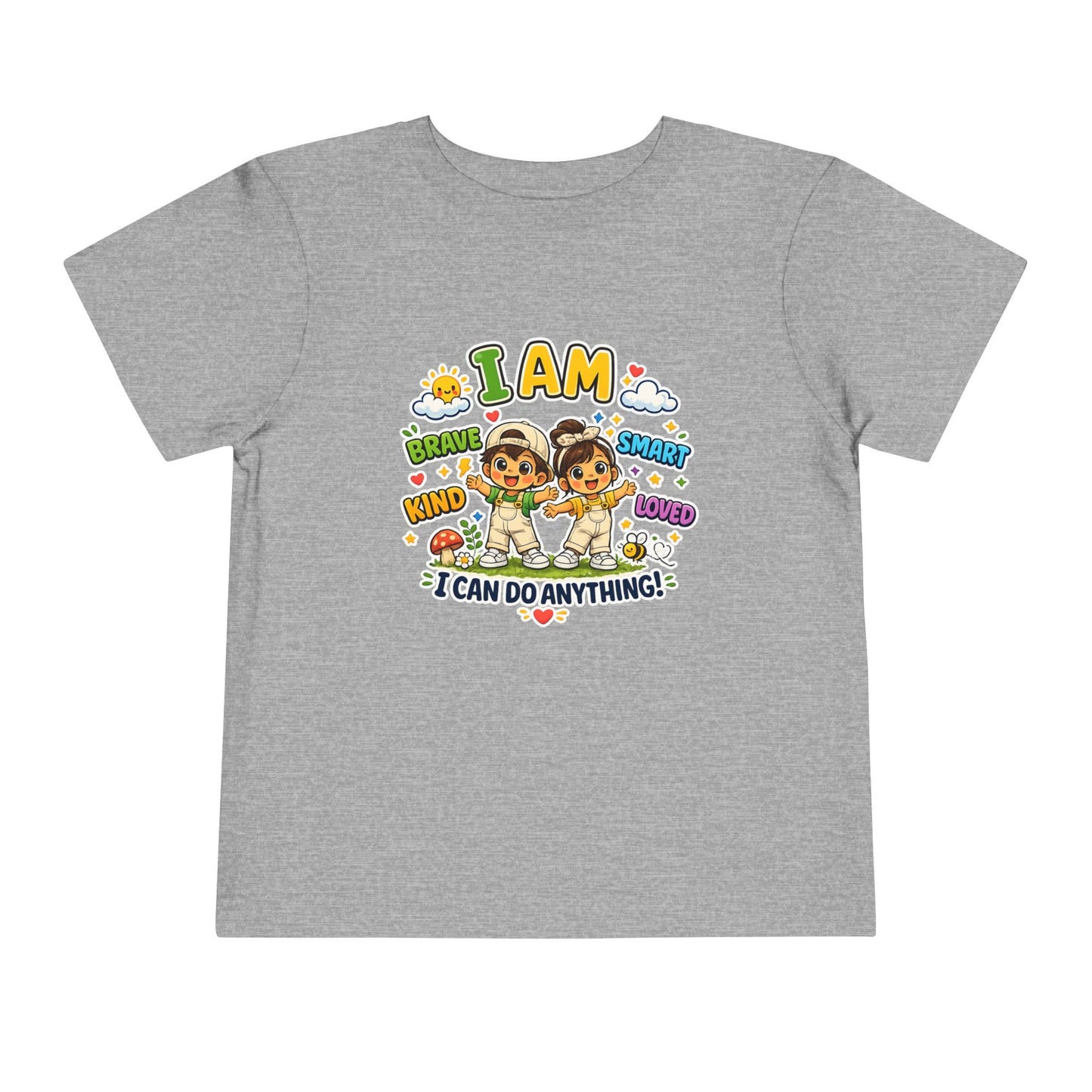 Toddler Motivational T-Shirt | Inspirational Kids Graphic Tee | Soft Cotton Toddler Shirt | Positive Mindset Children's Clothing | Everyday Comfort Tee