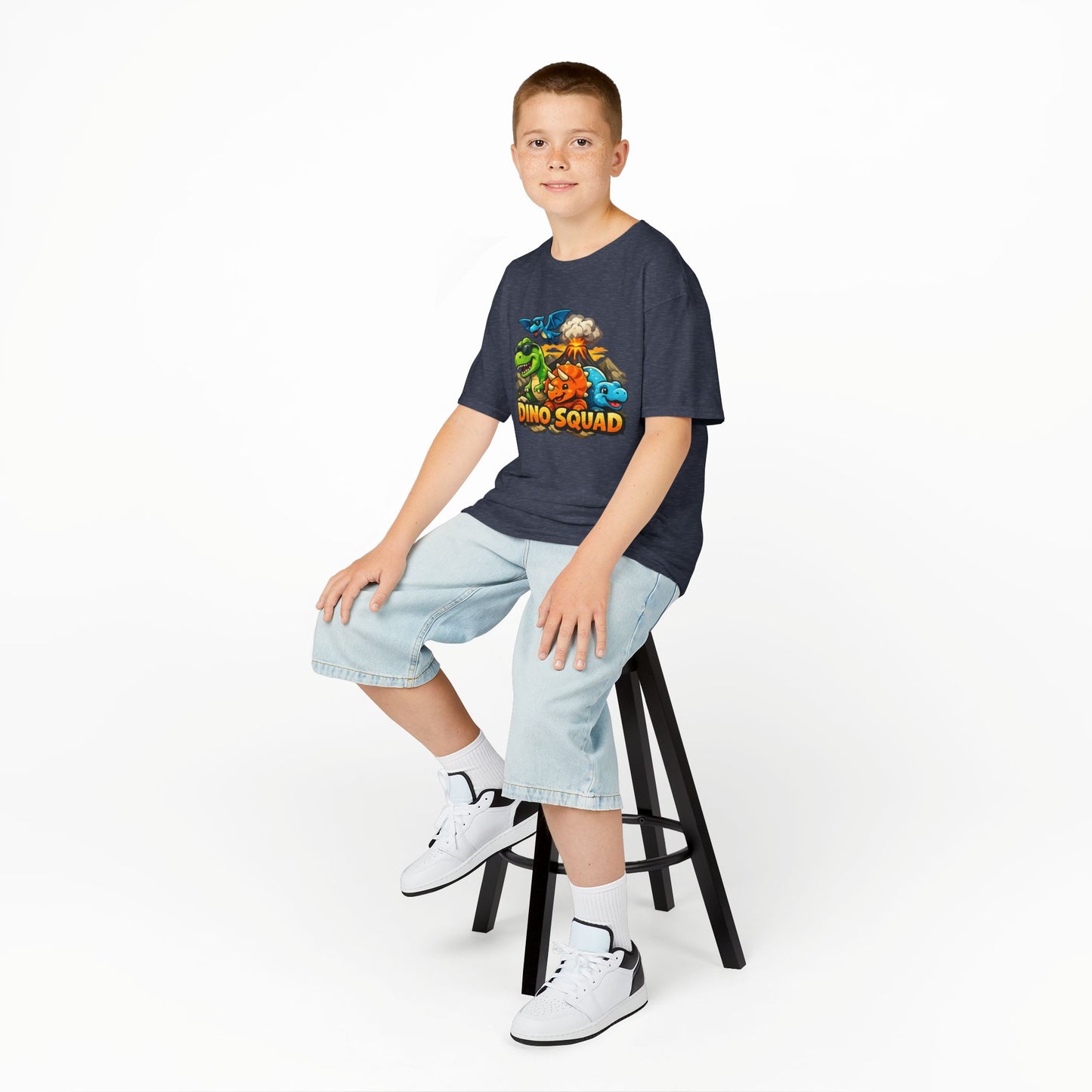 Kids Heavy Cotton™ Tee "Dino Squad"